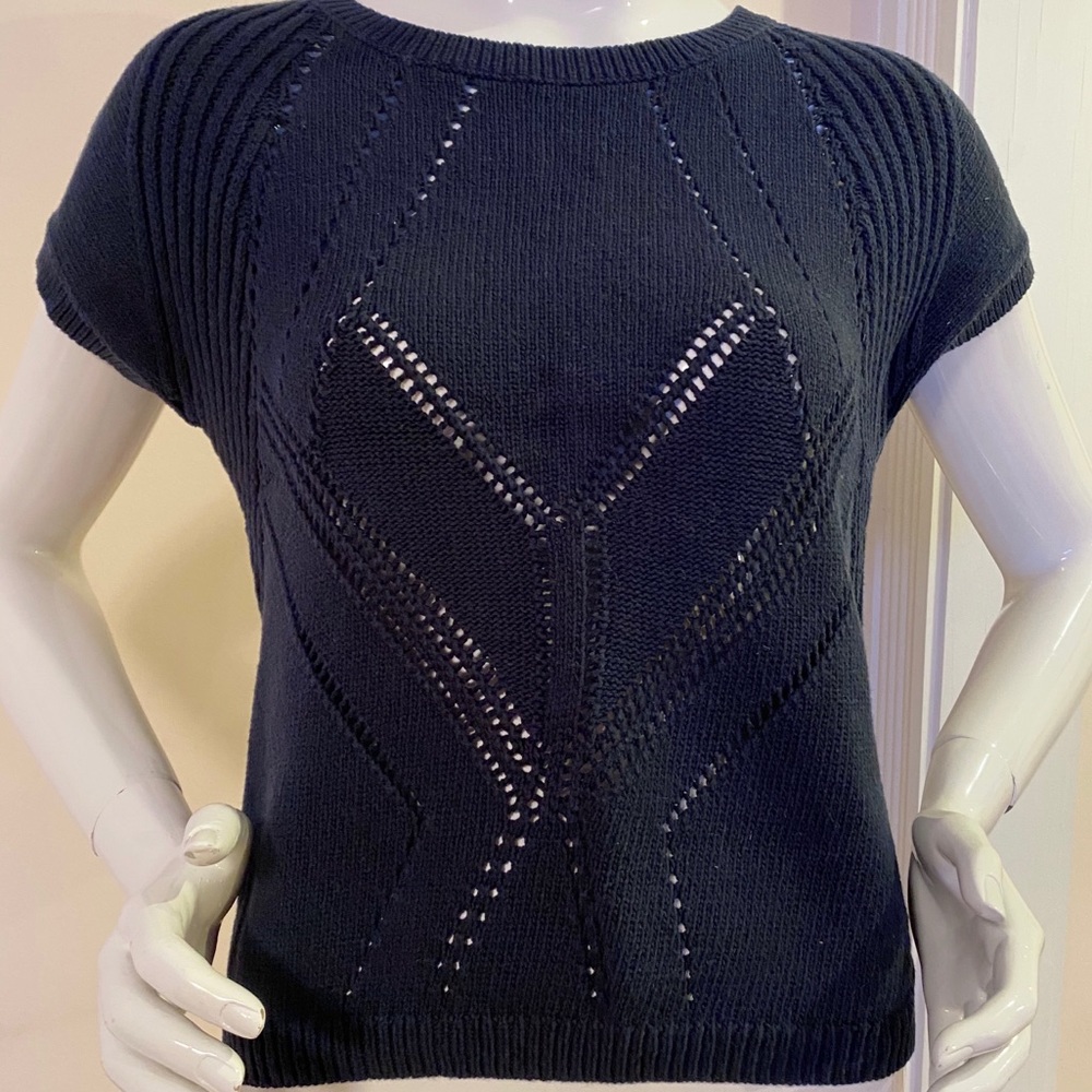 [A&F] Short Sleeve Sweater Shirt